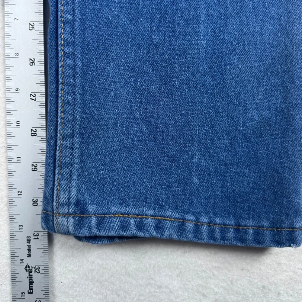 Vintage Levis 509 Orange Tab Jeans Mens 33x32 Medium Wash Straight‎ Leg 1970's